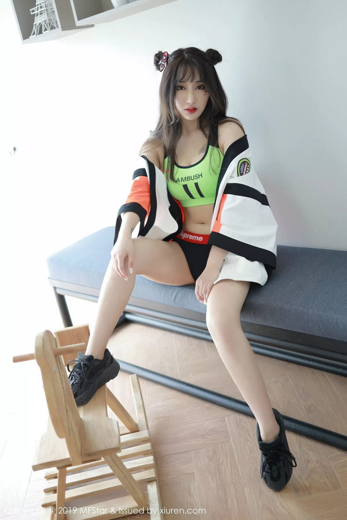 秀人集.com_[MFStar模范学院]Vol.226_嫩模Betty林子欣清迈旅拍私房真空运动服露半球诱惑写真45P