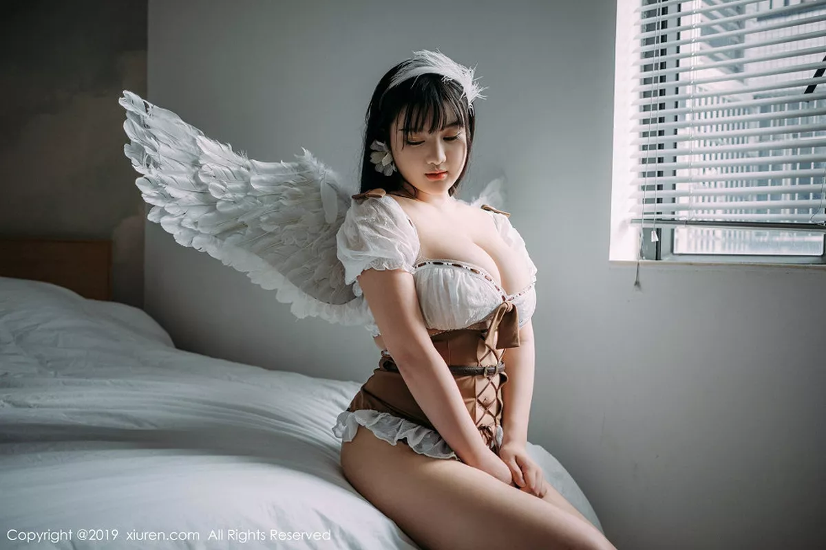 秀人集.com_[XiuRen秀人网]No.1824_嫩模小尤奈私房性感女仆装+黑色透视装秀豪乳妩媚诱惑写真70P