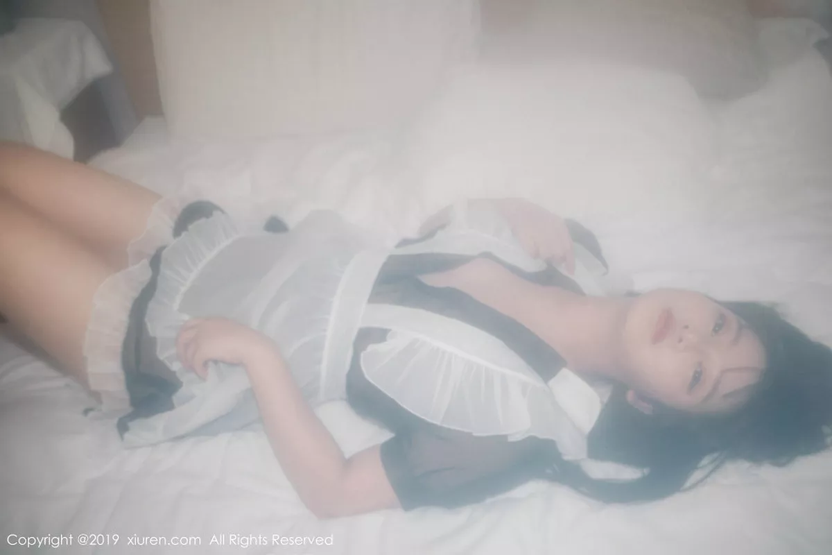 秀人集.com_[XiuRen秀人网]No.1824_嫩模小尤奈私房性感女仆装+黑色透视装秀豪乳妩媚诱惑写真70P