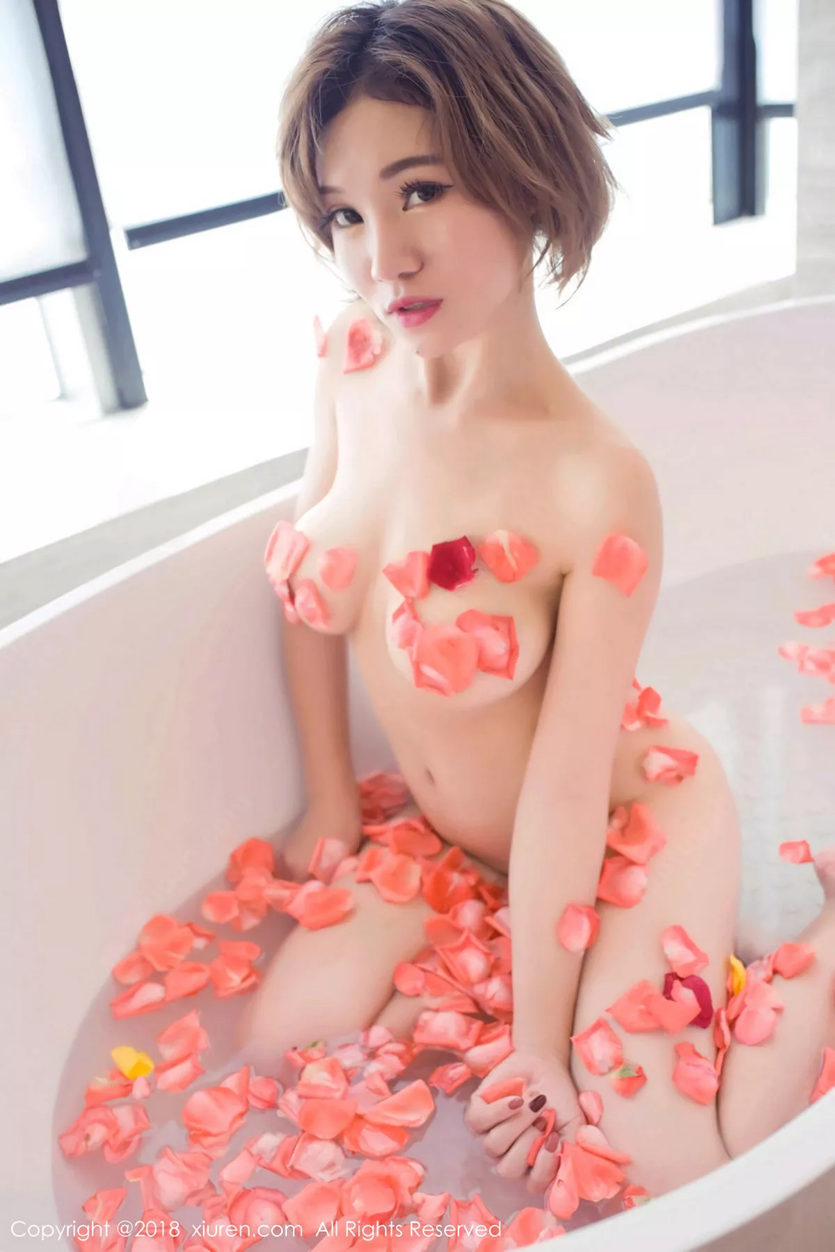 秀人集.com_[XiuRen秀人网]No.1218_夜店女王多香子黑色皮条SM+粉红玫瑰花沐秀E杯巨乳诱惑写真45P