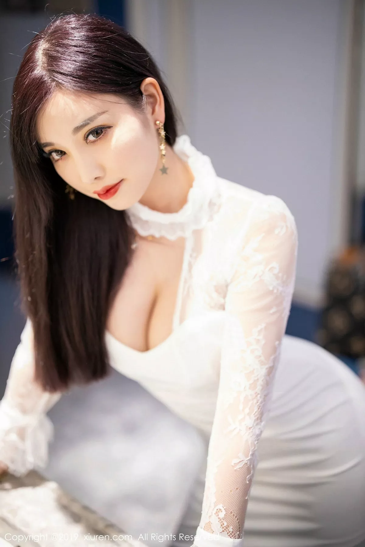 秀人集.com_[XiuRen秀人网]No.1884_女神杨晨晨sugar私房白色典雅服饰配蕾丝内裤极致魅惑写真106P