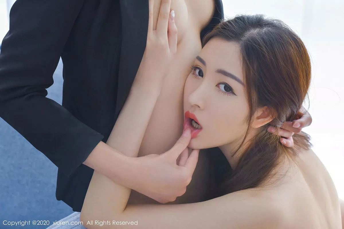 秀人集.com_[XiuRen秀人网]No.1939_嫩模沈梦瑶＆就是阿朱啊五十度灰主题情趣内衣露豪乳诱惑写真65P