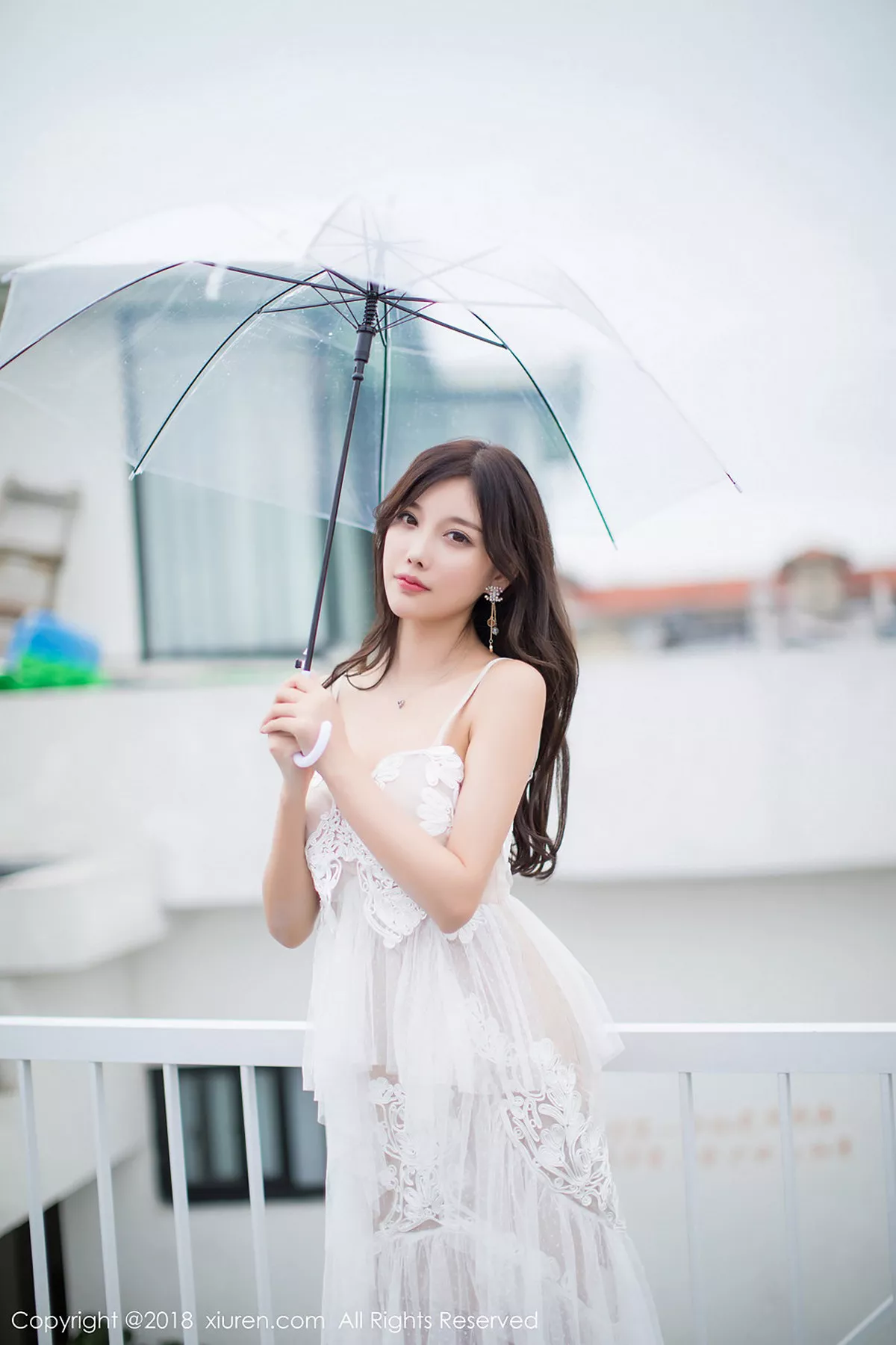 秀人集.com_[XiuRen秀人网]No.1296_女神杨晨晨sugar元旦特辑纯白吊带新娘连身裙甜美写真68P