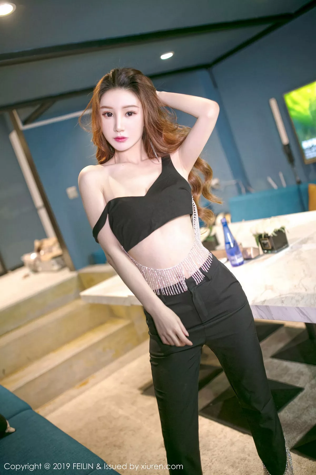 秀人集.com_[FeiLin嗲囡囡]Vol.178_嫩模陈媚儿私房真空睡衣+全裸上身秀白嫩肌肤完美诱惑写真40P