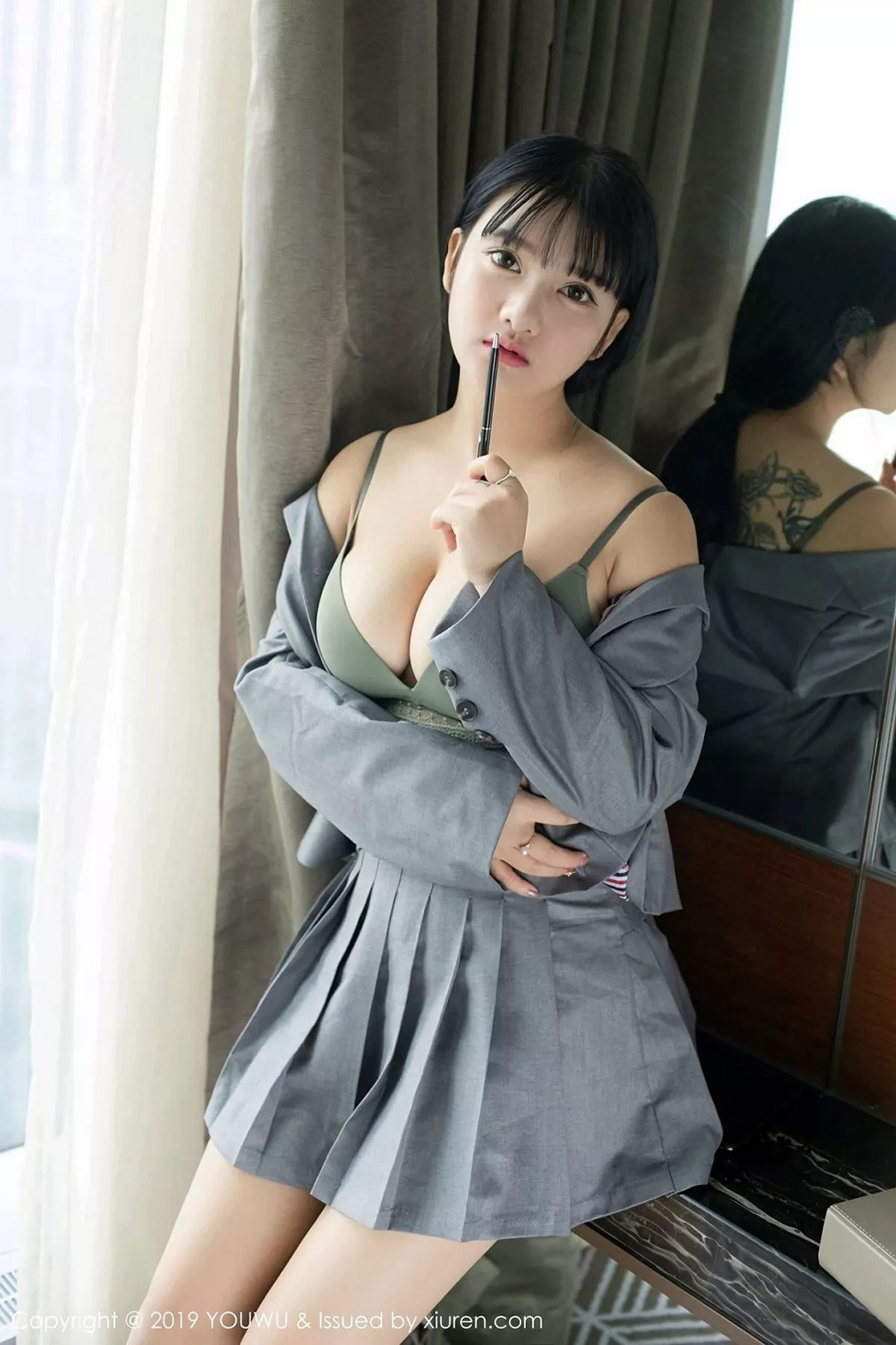 秀人集.com_[YouWu尤物馆]Vol.138_巨乳嫩模小尤奈私房黑色高叉连体内衣秀傲人豪乳诱惑写真59P