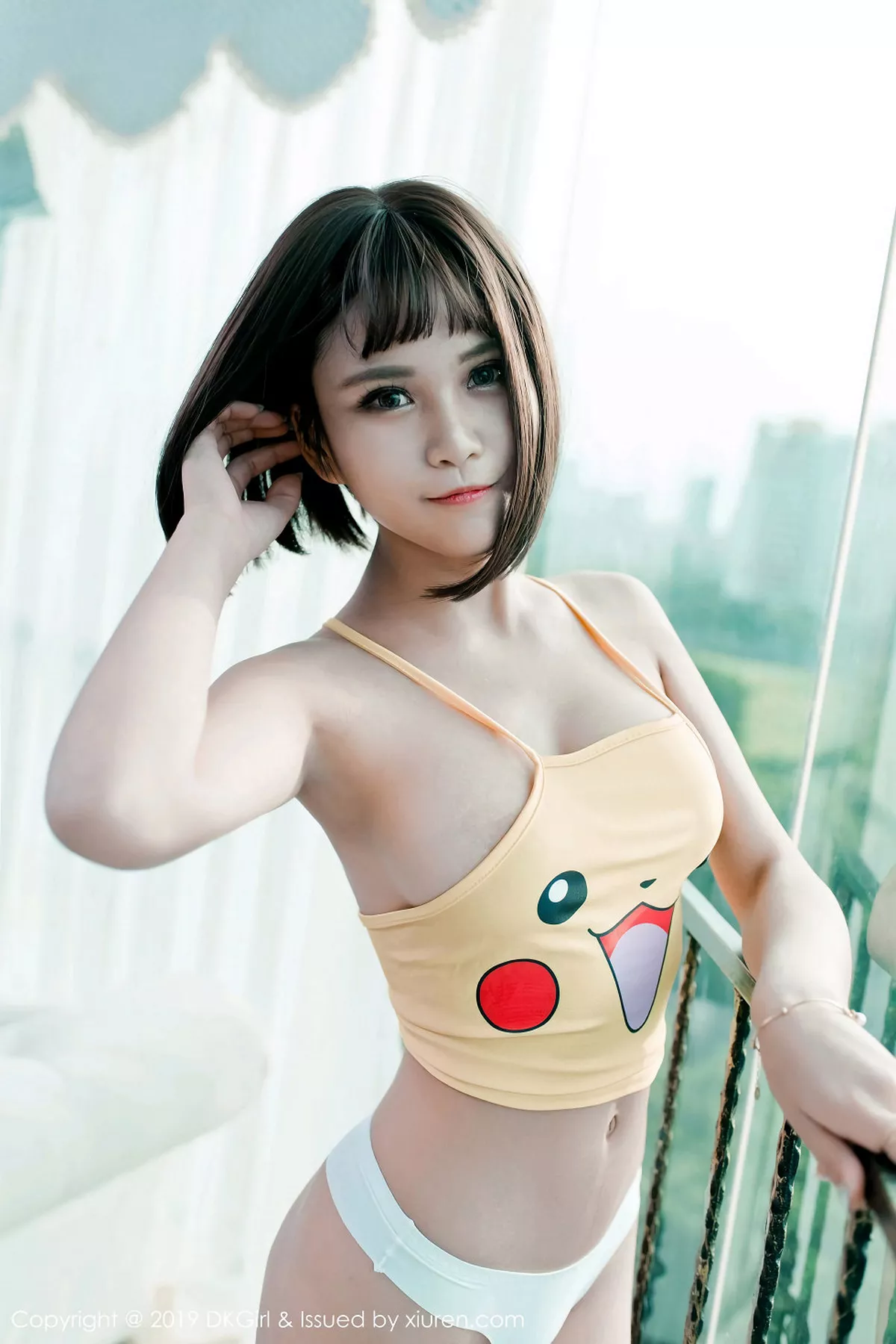 秀人集.com_[DKGirl御女郎]Vol.106_嫩模萌宝儿BoA私房半截内衣配白色丁字裤惹火诱惑写真53P