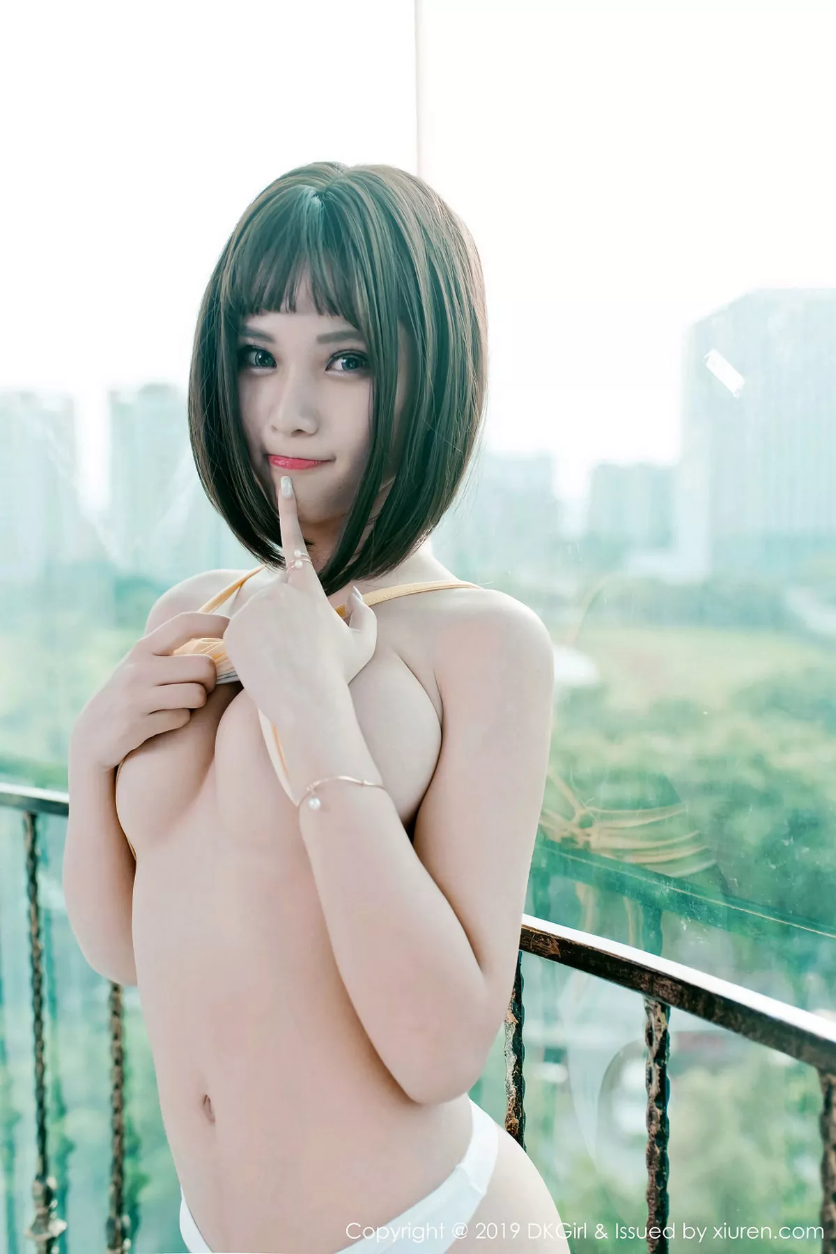 秀人集.com_[DKGirl御女郎]Vol.106_嫩模萌宝儿BoA私房半截内衣配白色丁字裤惹火诱惑写真53P