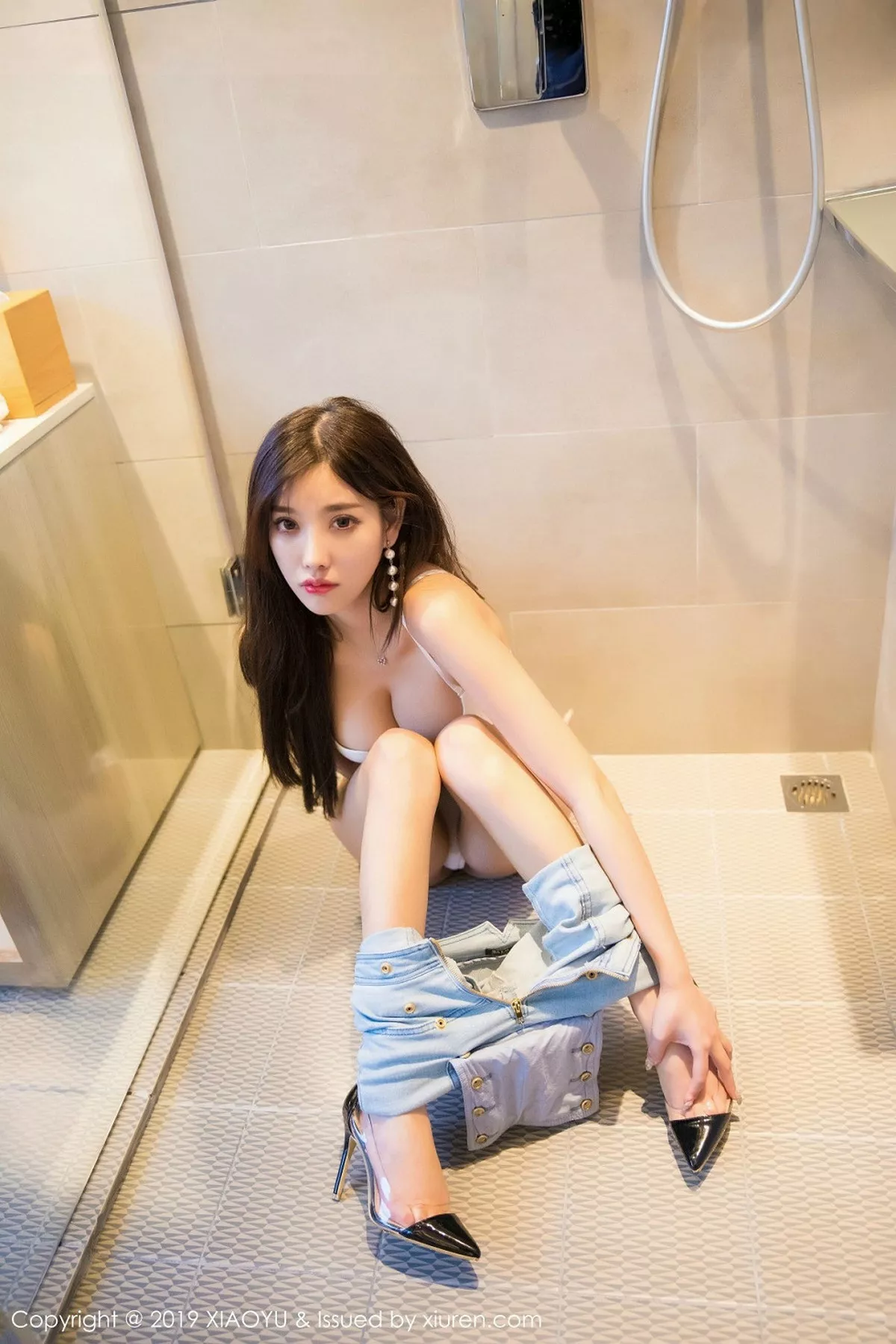 秀人集.com_[XiaoYu画语界]Vol.109_女神杨晨晨sugar马尔代夫旅拍私房性感白色内衣惹火诱惑写真55P