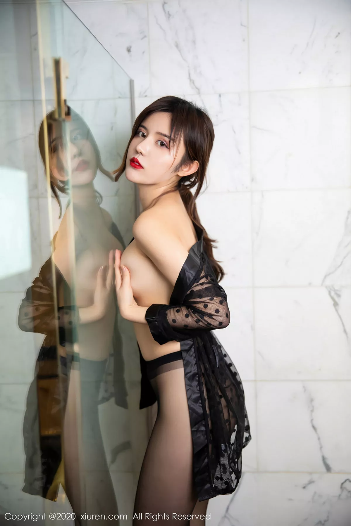 秀人集.com_[XiuRen秀人网]No.1971_女神Cris_卓娅祺私房黑色蕾丝透视装配无内黑丝极致诱惑写真107P