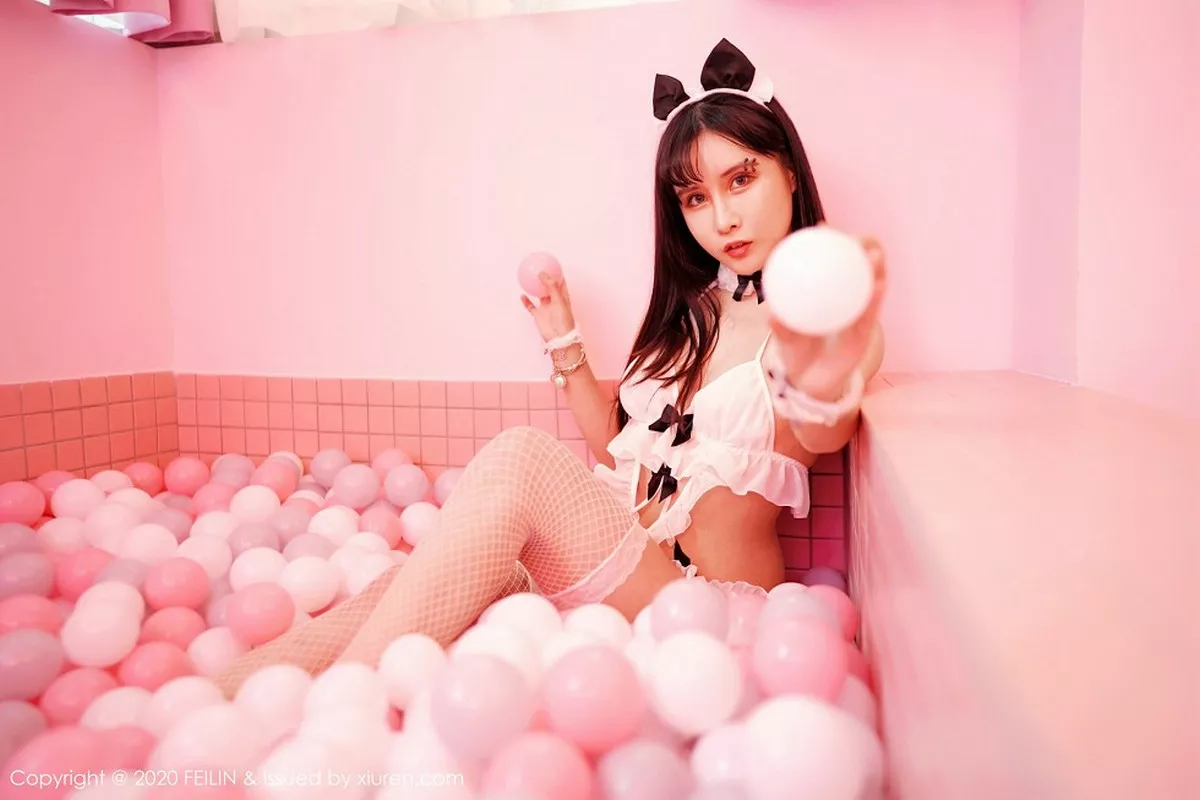 秀人集.com_[FeiLin嗲囡囡]VOL.229_嗲囡囡最新一期模特合集三大美女私房内衣撩人诱惑写真90P