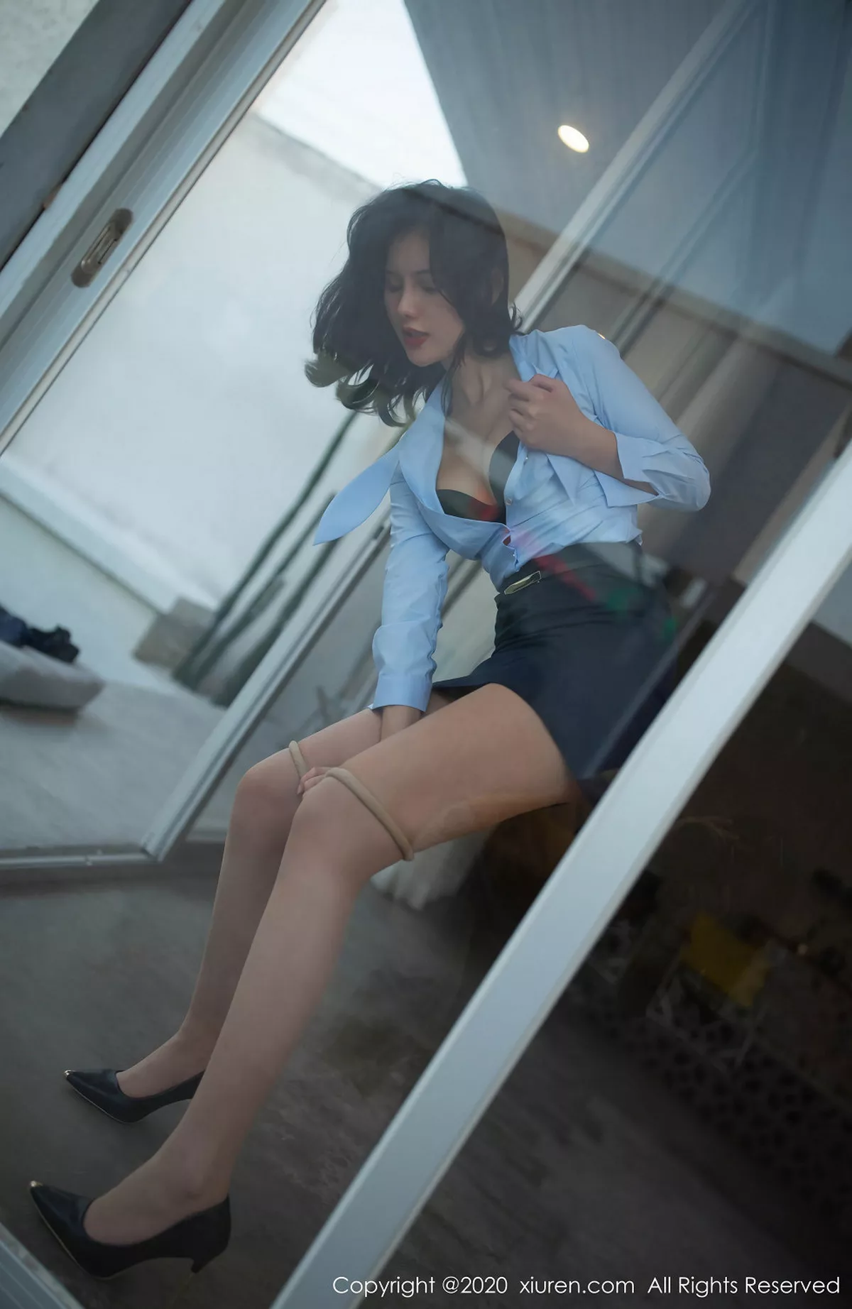 秀人集.com_[XiuRen秀人网]No.1979_嫩模就是阿朱啊餐厅经理主题超薄无内肉丝秀翘臀惹火诱惑写真87P