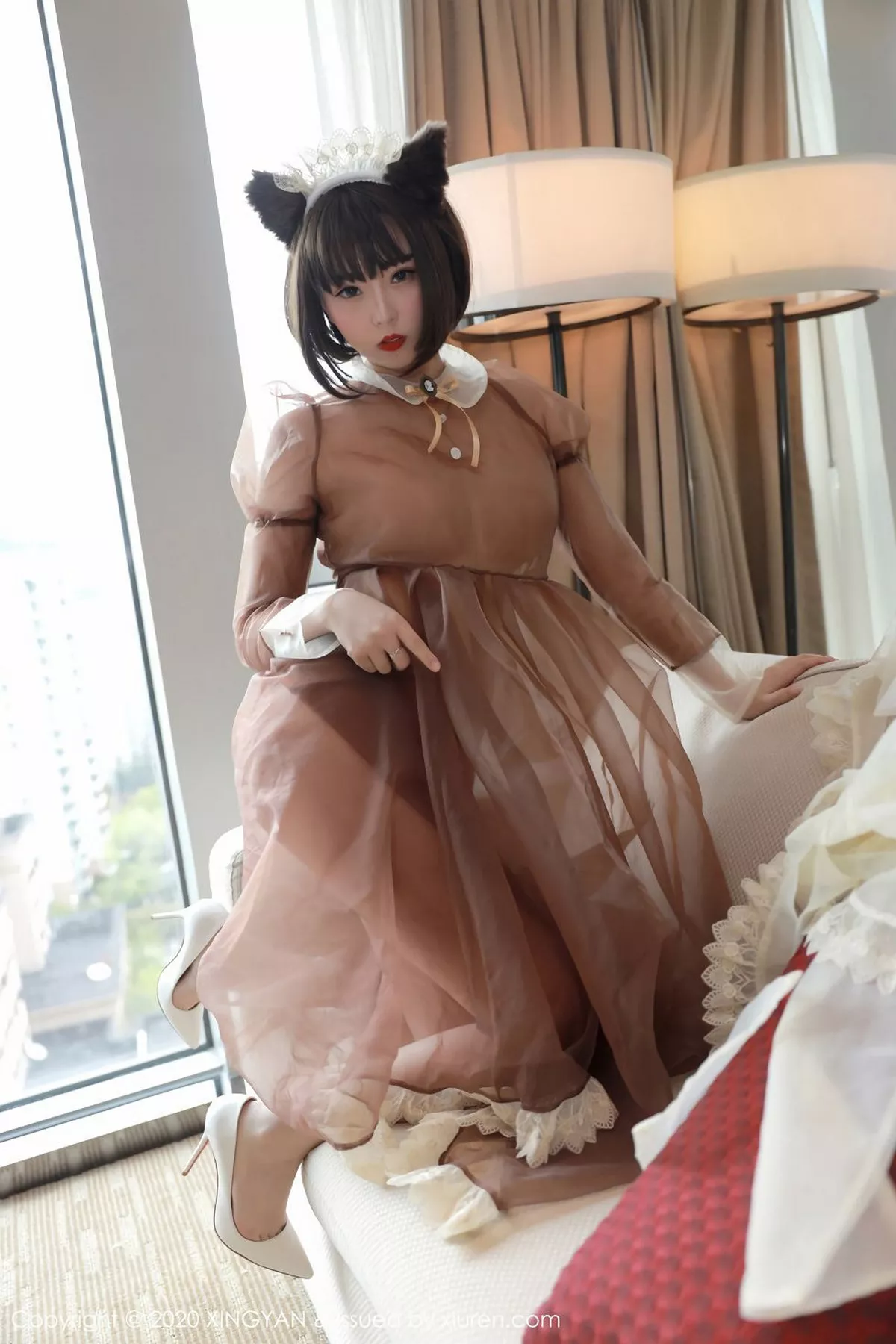 秀人集.com_[XiuRen秀人网]No.2160_嫩模良人非爱人洛丽塔主题服饰超透薄纱秀火辣身材诱惑写真46P