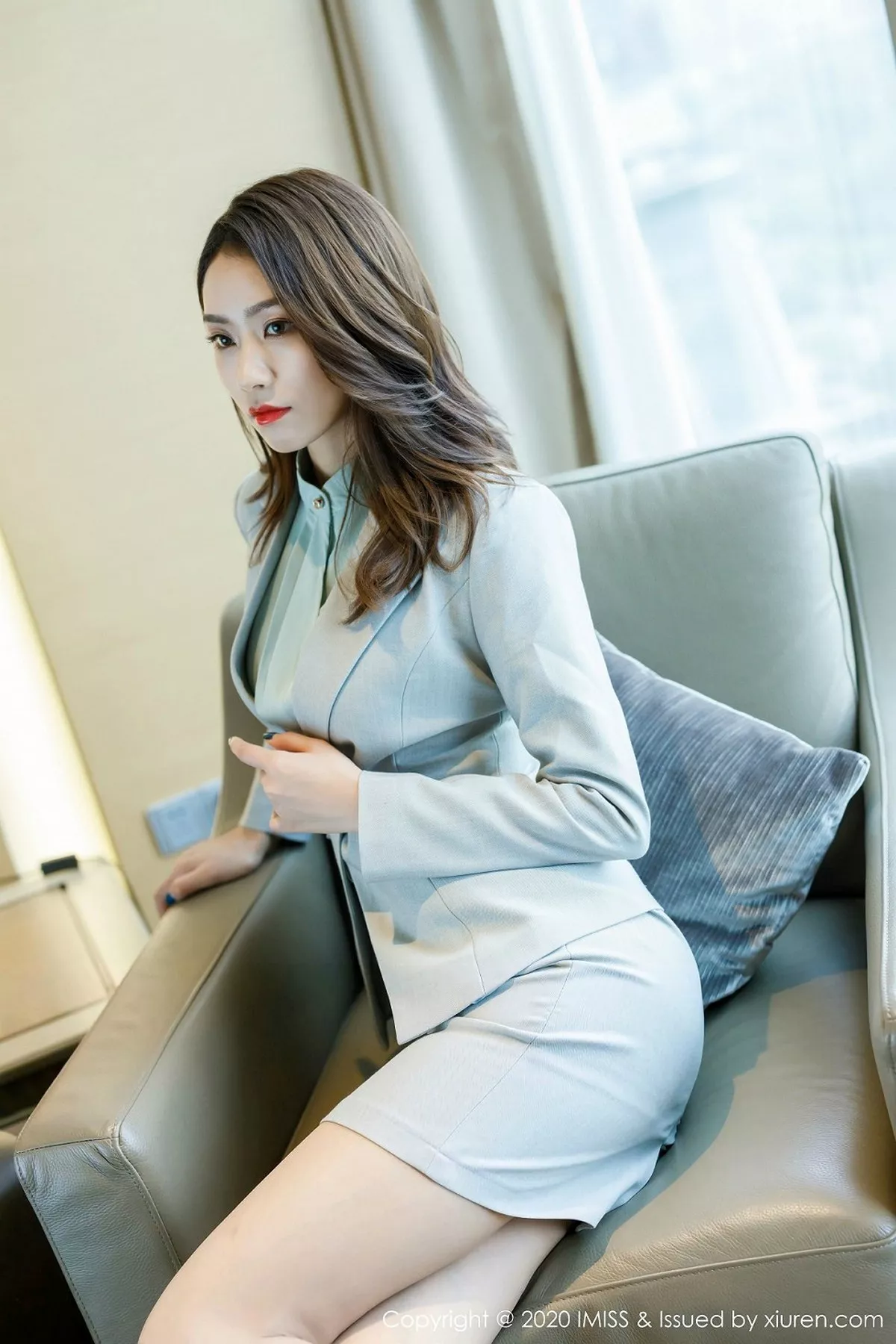 秀人集.com_[IMISS爱蜜社]Vol.466_嫩模方子萱私房职业秘书装半脱露蕾丝内衣诱人写真83P