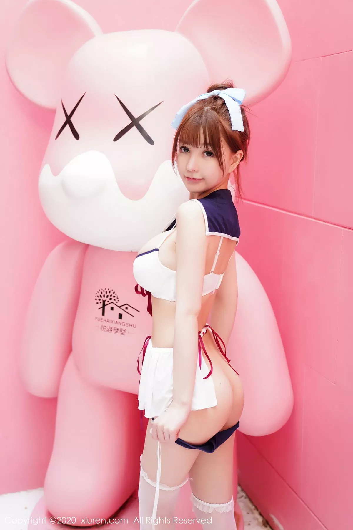 秀人集.com_[XiuRen秀人网]No.2243_嫩模UU酱水手服内衣主题户外半脱露傲人豪乳极致诱惑写真37P