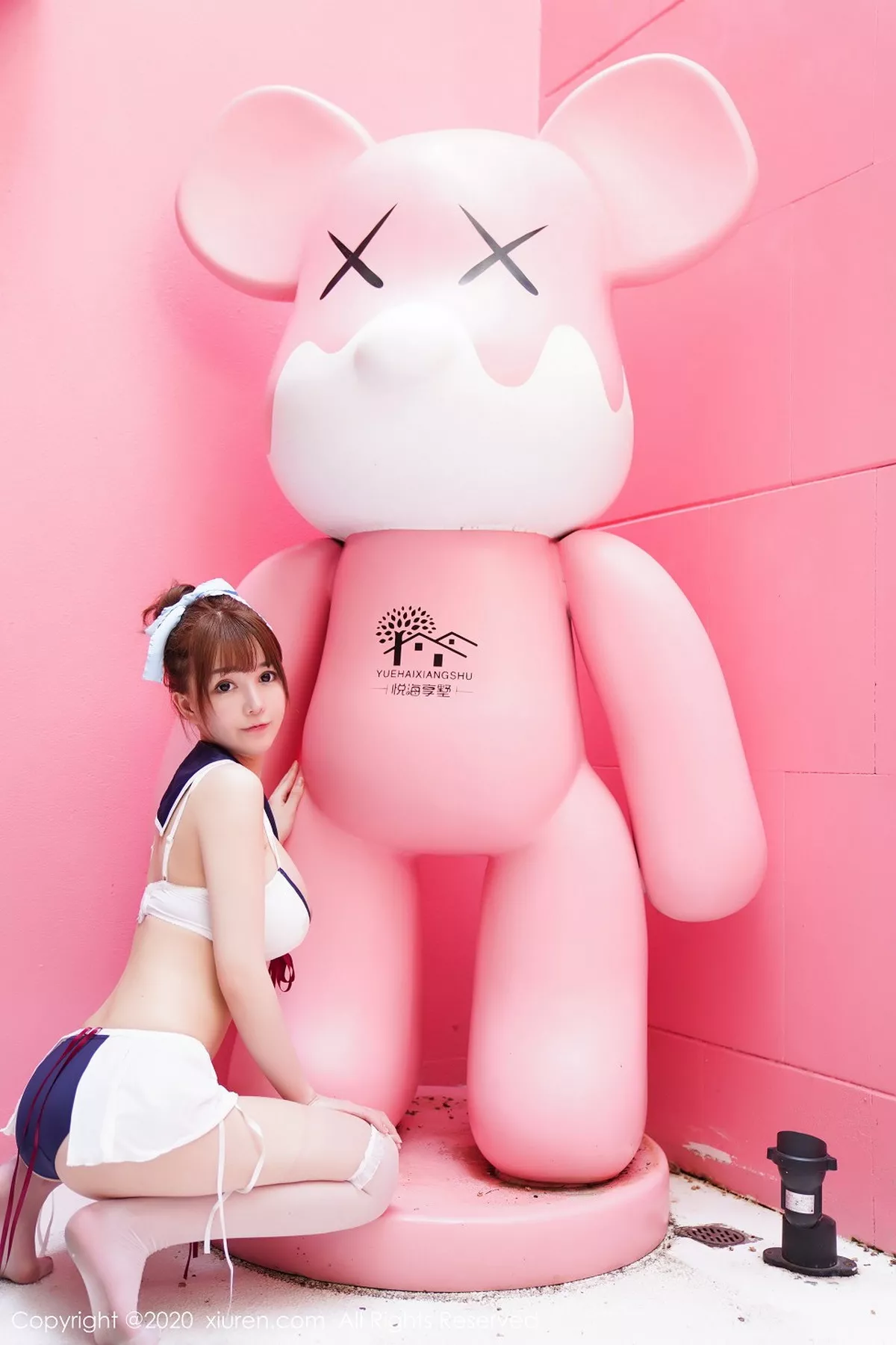 秀人集.com_[XiuRen秀人网]No.2243_嫩模UU酱水手服内衣主题户外半脱露傲人豪乳极致诱惑写真37P