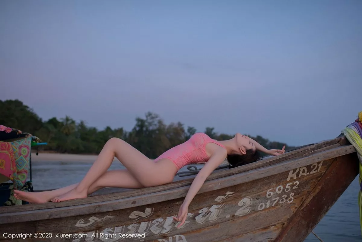 秀人集.com_[XiuRen秀人网]No.2340_嫩模沈梦瑶泰国甲米海边主题粉红色蕾丝内衣秀火辣身材诱惑写真78P