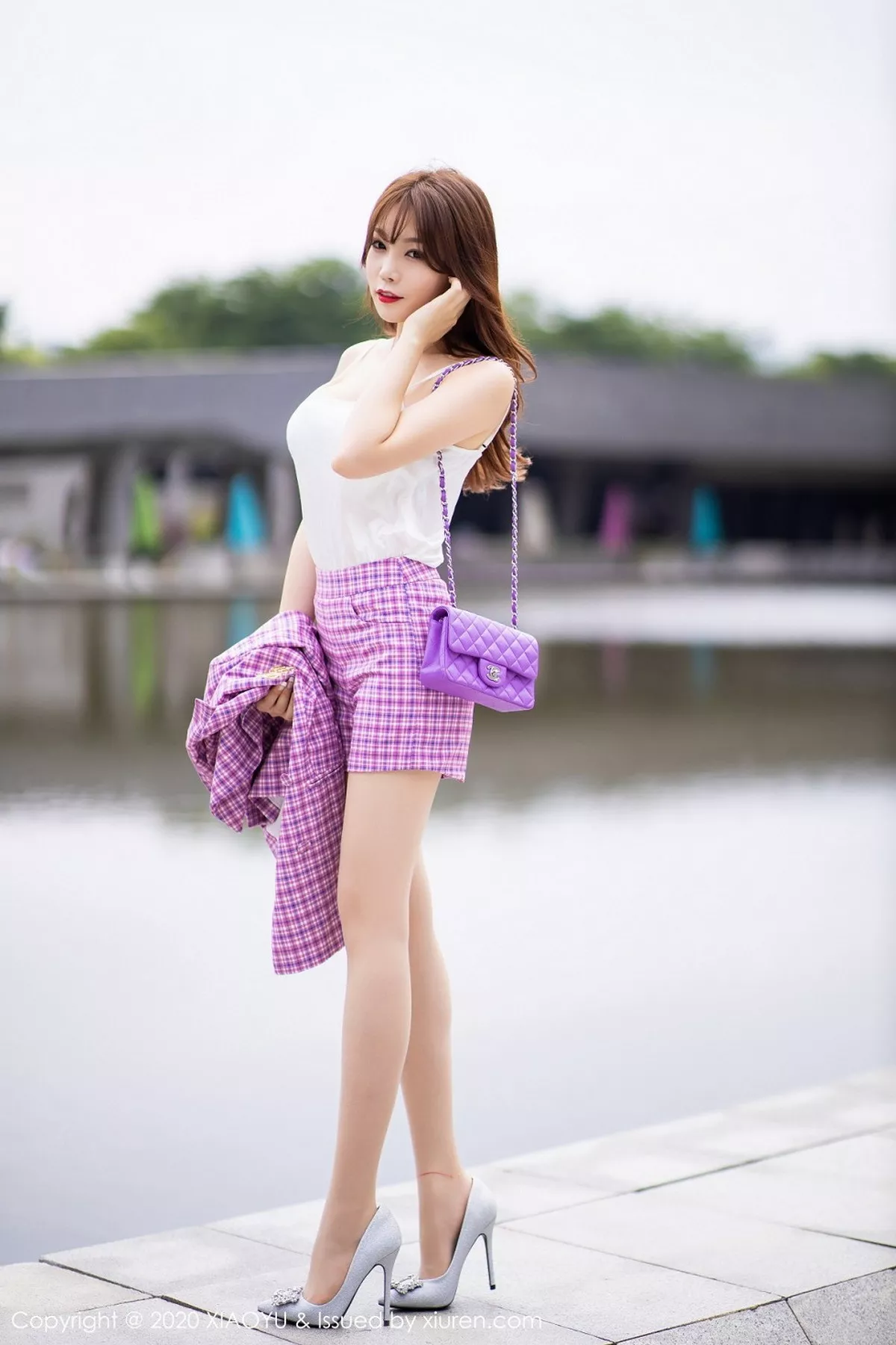 秀人集.com_[XiaoYu画语界]Vol.314_性感女神芝芝Booty街拍主题职场都市丽人靓丽迷人写真75P