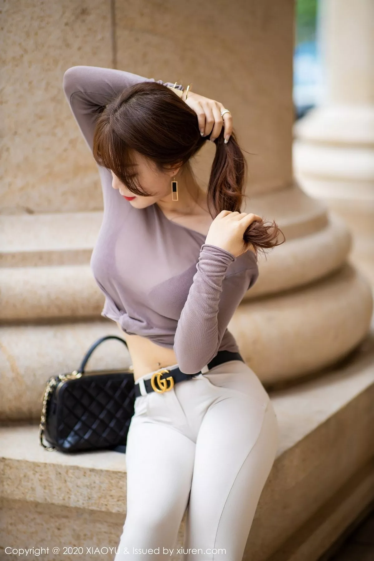 秀人集.com_[XiaoYu画语界]Vol.314_性感女神芝芝Booty街拍主题职场都市丽人靓丽迷人写真75P