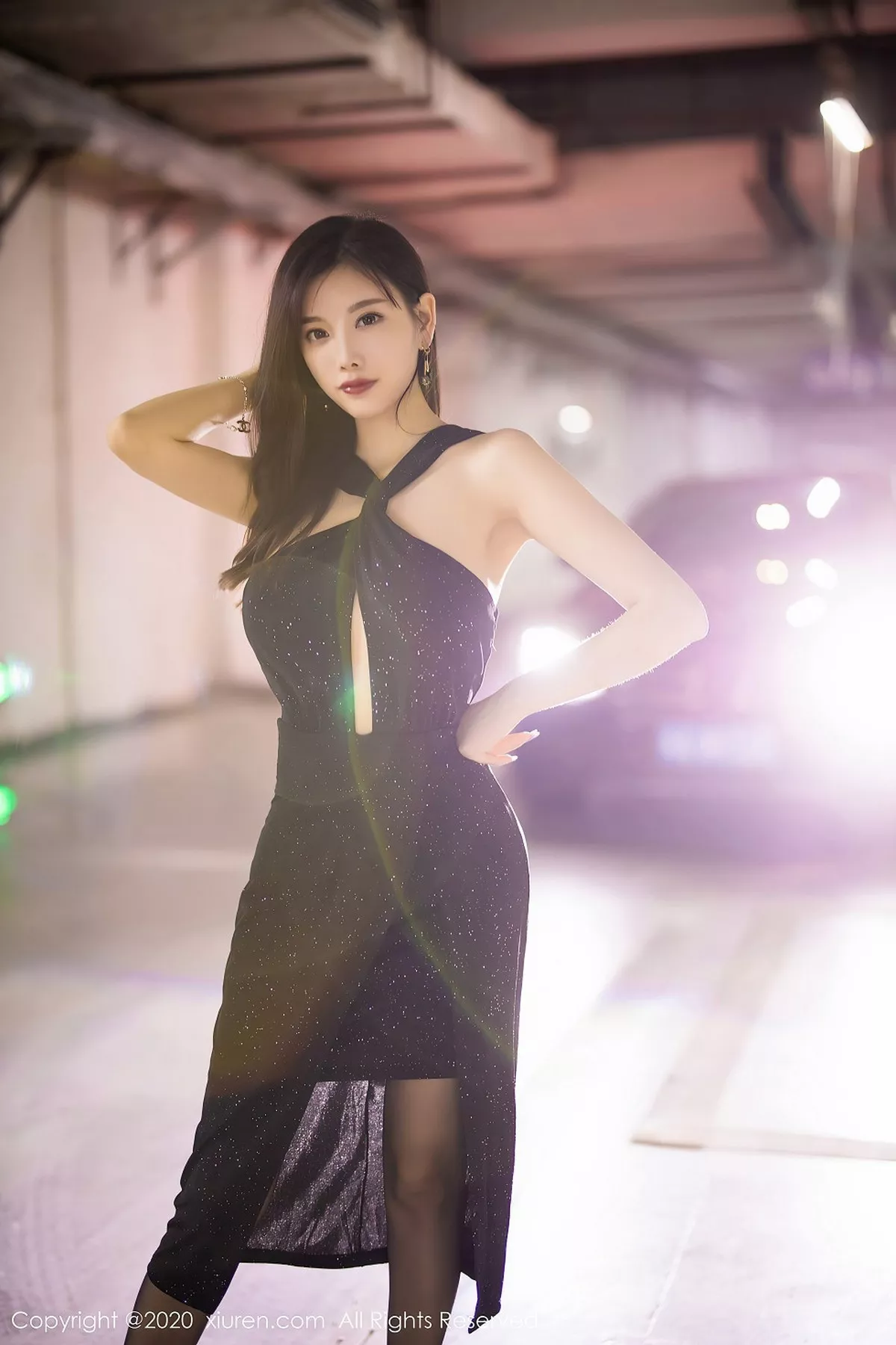 秀人集.com_[XiuRen秀人网]No.2616_女神杨晨晨sugar私房典雅礼裙配黑丝裤袜撩人姿势诱惑写真118P