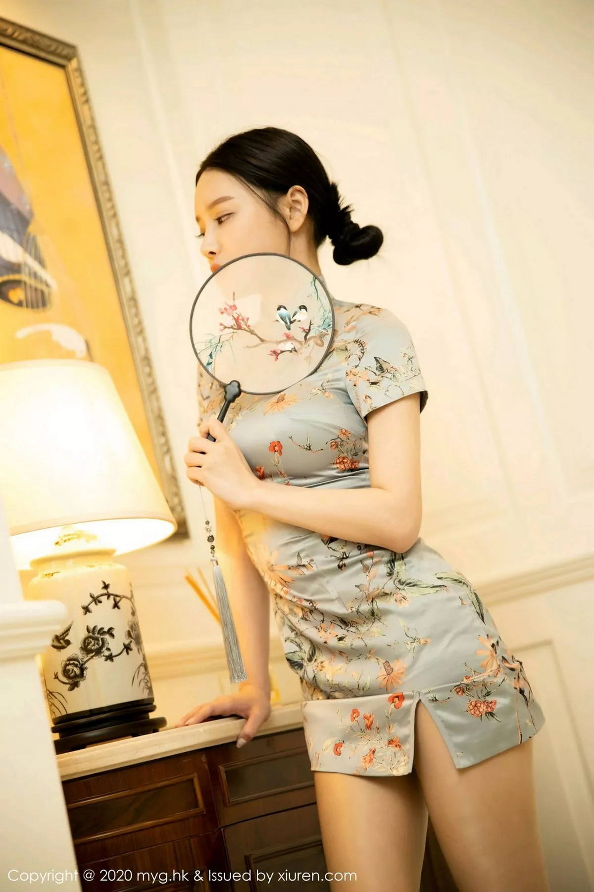 秀人集.com_[MyGirl美媛馆]Vol.473_女神唐琪儿床上古典婀娜旗袍配肉丝裤袜撩人姿势诱惑写真148P