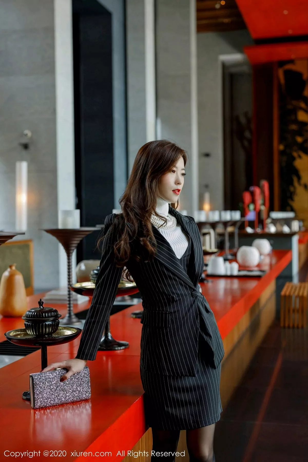 秀人集.com_[XiuRen秀人网]No.2910_嫩模杨紫嫣Cynthia职场女老板主题半脱露开档黑丝裤袜诱惑写真66P