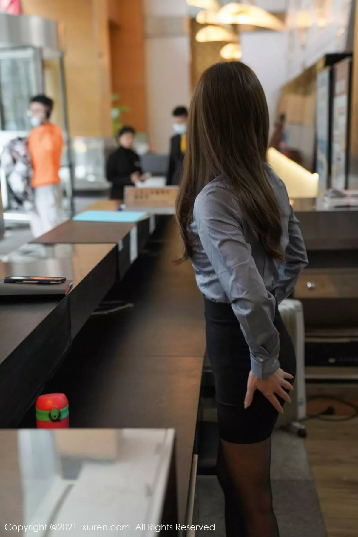 秀人集.com_[XiuRen秀人网]No.3187_嫩模周于希Sandy消防培训主题性感黑短裙下超薄黑丝裤袜魅惑写真50P