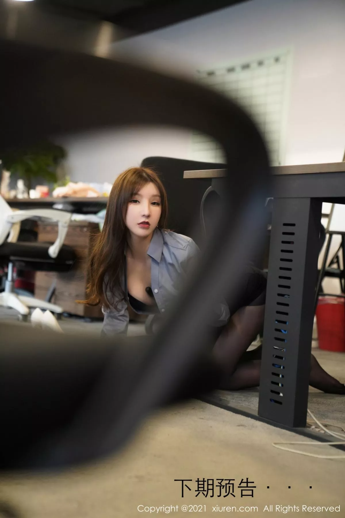 秀人集.com_[XiuRen秀人网]No.3187_嫩模周于希Sandy消防培训主题性感黑短裙下超薄黑丝裤袜魅惑写真50P