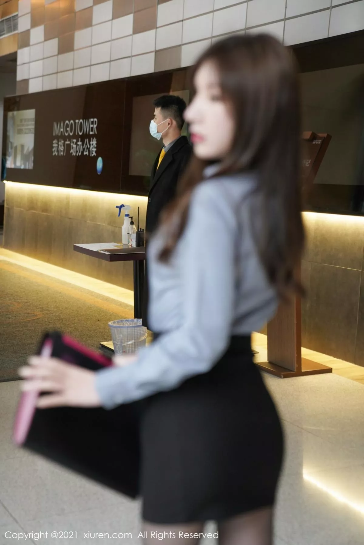 秀人集.com_[XiuRen秀人网]No.3187_嫩模周于希Sandy消防培训主题性感黑短裙下超薄黑丝裤袜魅惑写真50P