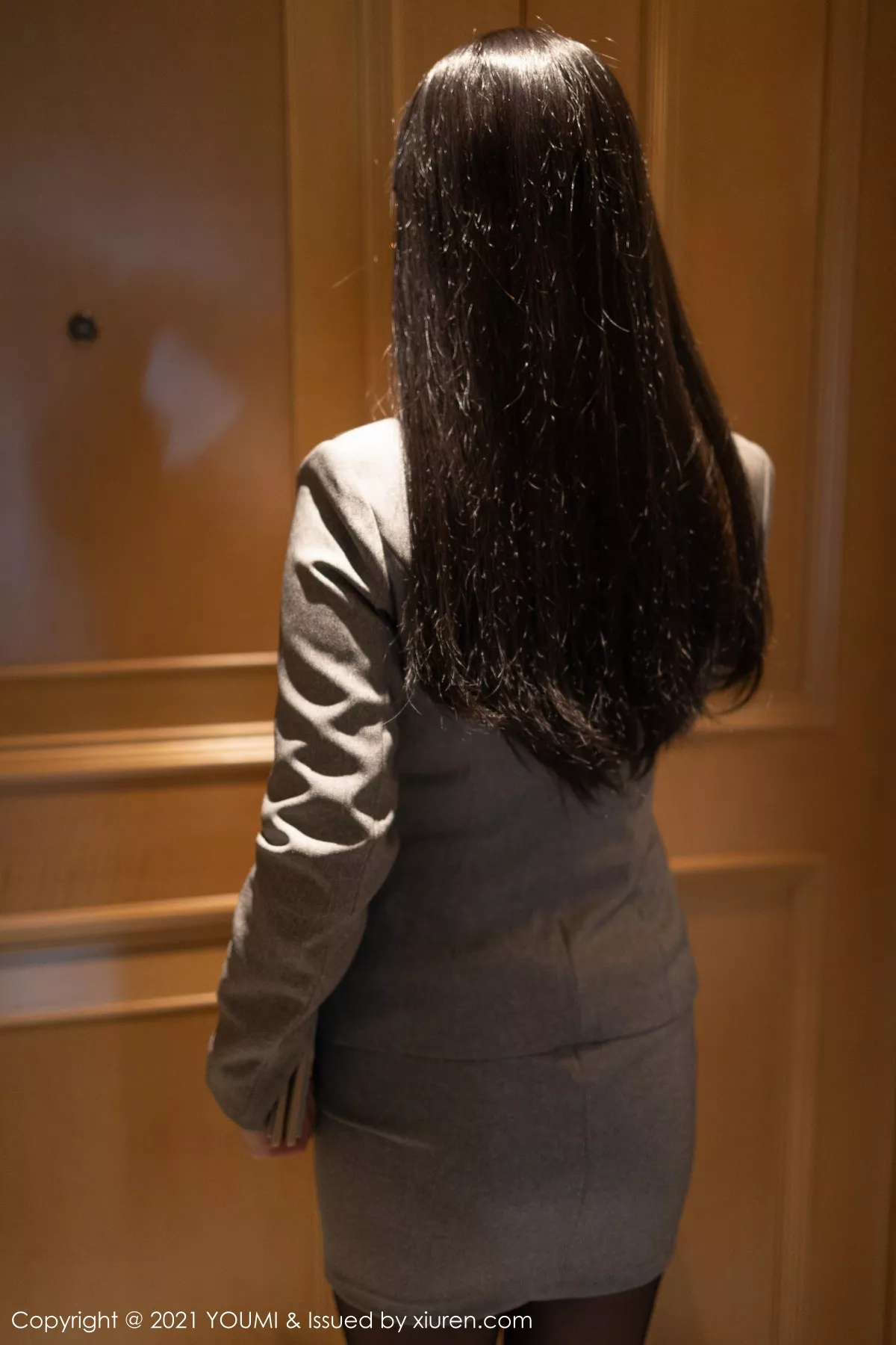 秀人集.com_[YouMi尤蜜荟]Vol.613_女神朱可儿Flower厦门旅拍应聘模特剧情主题职场制服诱惑写真62P