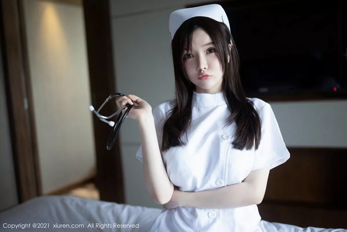 秀人集.com_[XiuRen秀人网]No.3114_女神糯美子Mini洁白护士制服主题私房蕾丝内衣秀豪乳翘臀诱惑写真54P