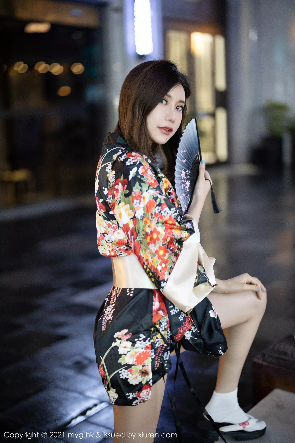 秀人集.com_[MyGirl美媛馆]Vol.501_女神绮里嘉Carina约会男友剧情主题黑色情趣内衣惹火诱惑写真73P