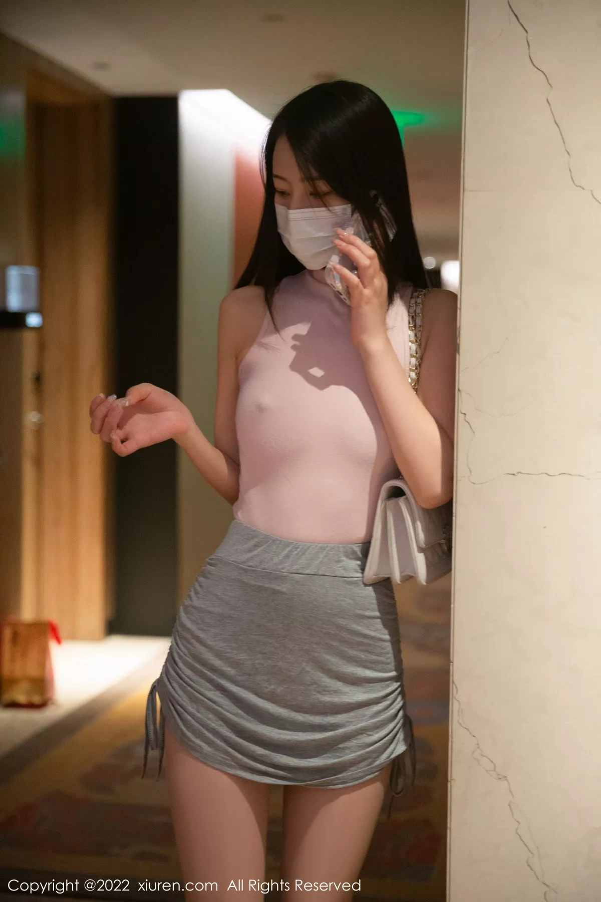 秀人集.com_[XiuRen秀人网]No.5242_模特熊小诺性感粉色收身衣配牛仔短裤半脱秀浑圆翘臀诱惑写真73P