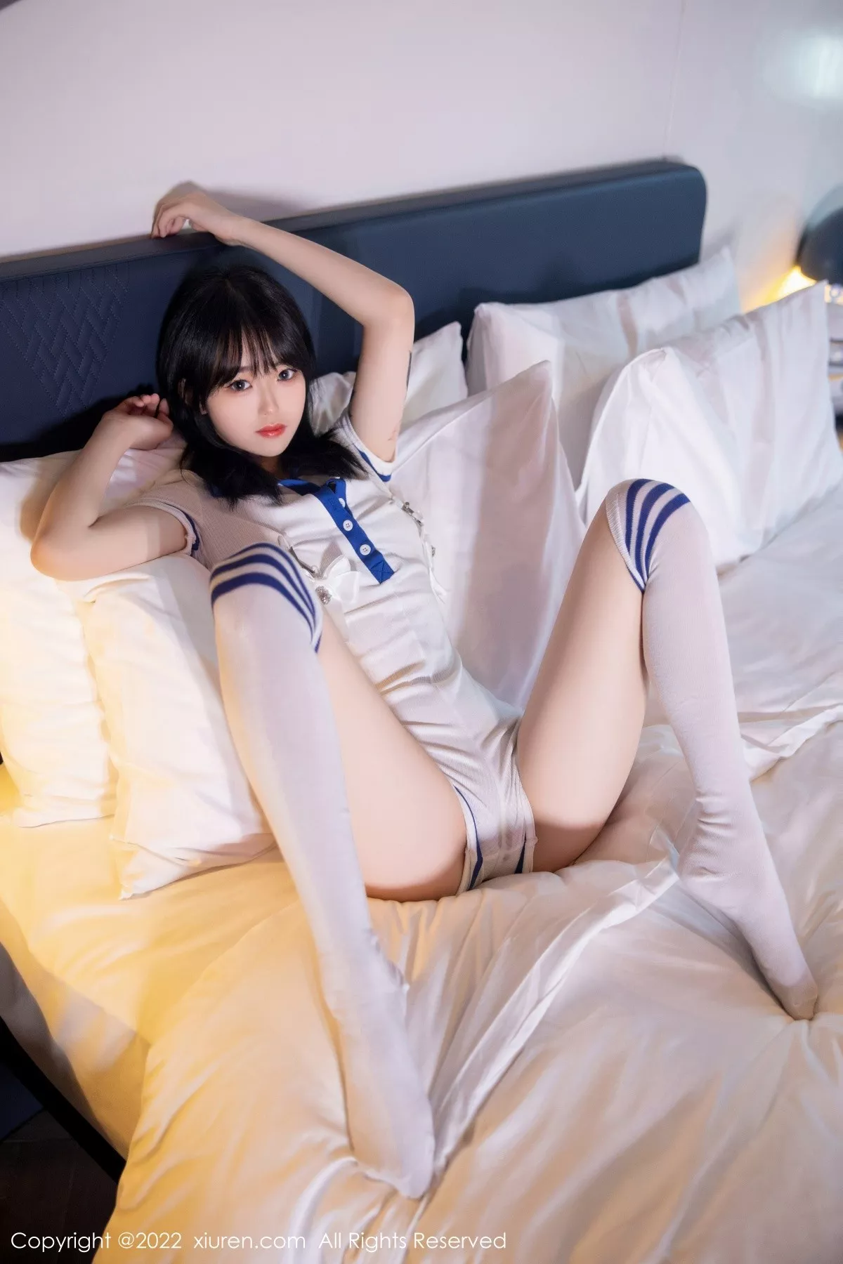 秀人集.com_[XiuRen秀人网]No.5291_模特奶瓶性感白色水手服饰配白色长袜秀苗条身材迷人美腿写真88P