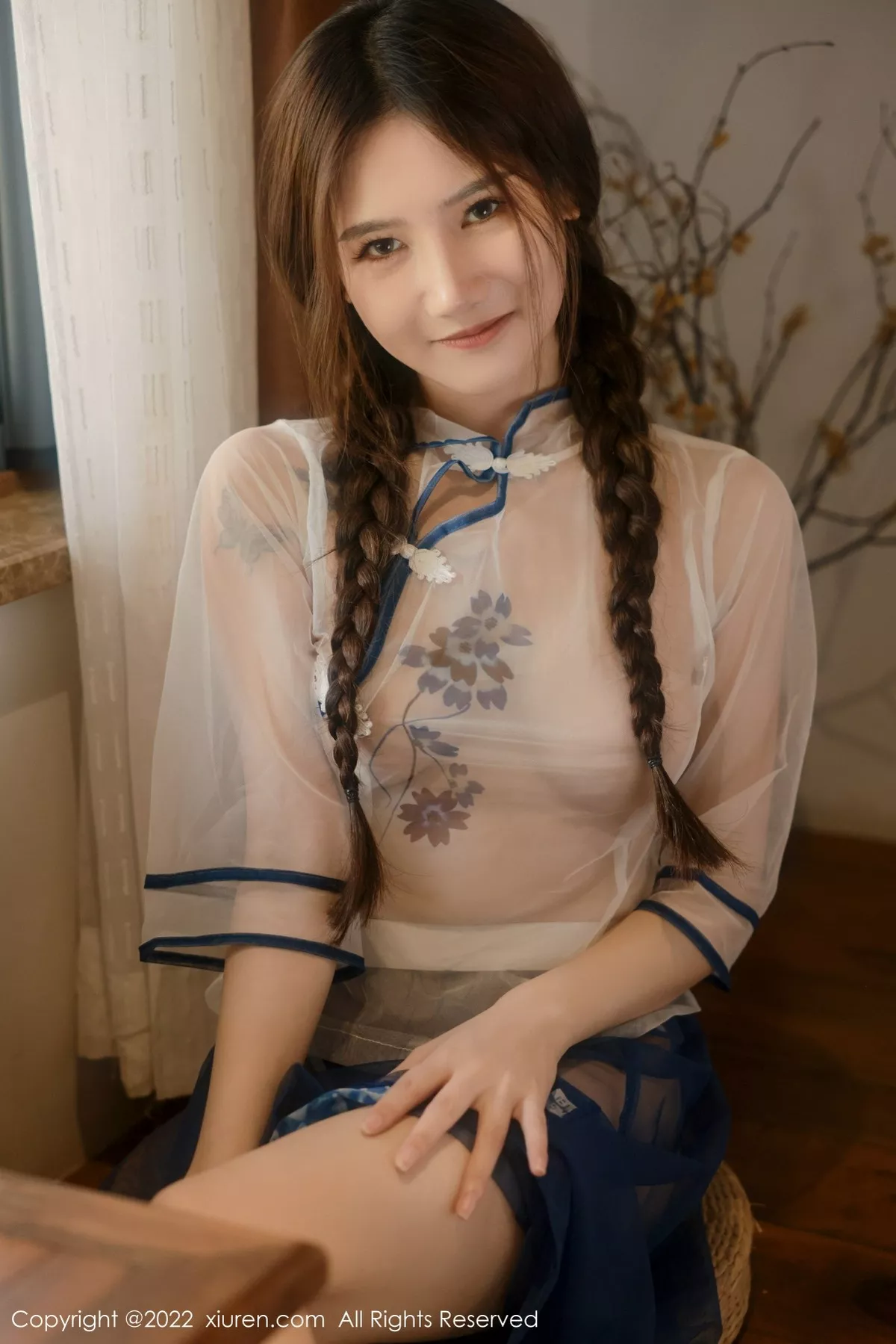 秀人集.com_[XiuRen秀人网]No.5287_模特古月小同学性感轻透古装服饰+红色情趣捆绑撩人诱惑写真54P