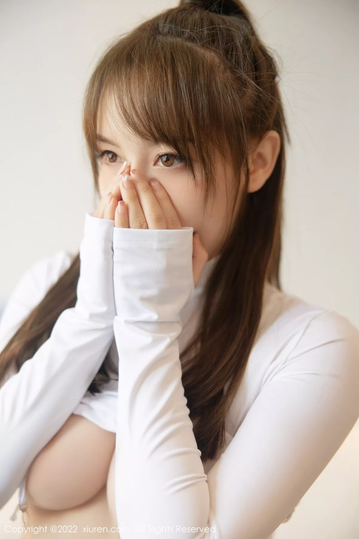 秀人集.com_[XiuRen秀人网]No.5304_模特豆瓣酱私房性感白色轻透服饰配白丝袜秀丰满身材诱惑写真87P