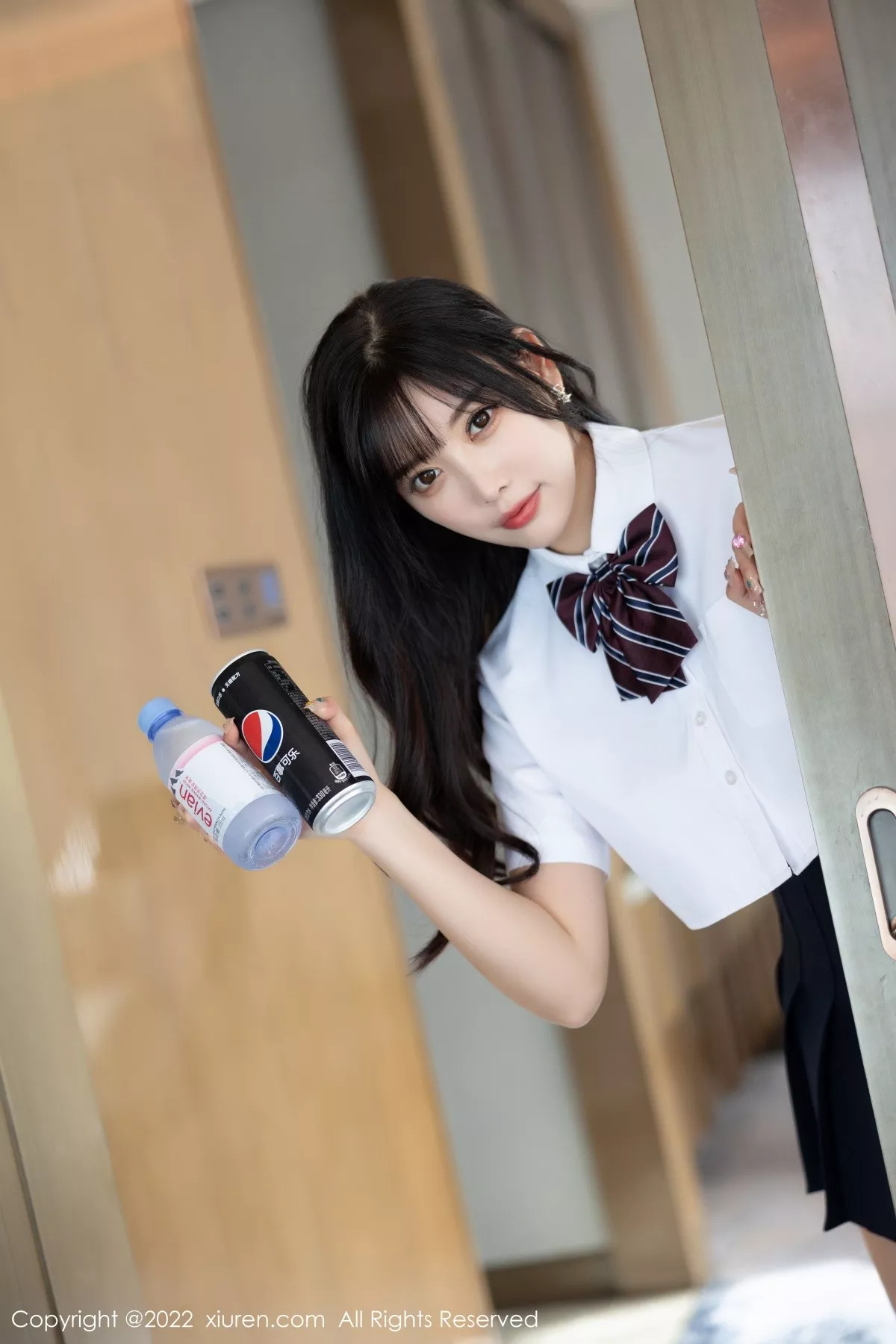 秀人集.com_[XiuRen秀人网]No.5338_女神杨晨晨Yome清爽学妹制服露蕾丝内衣秀完美身材诱惑写真82P