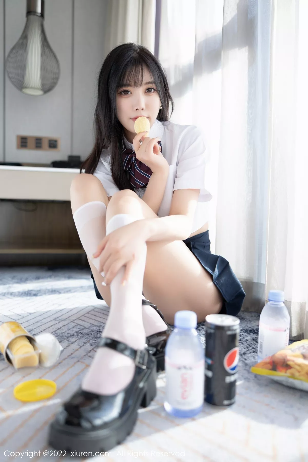 秀人集.com_[XiuRen秀人网]No.5338_女神杨晨晨Yome清爽学妹制服露蕾丝内衣秀完美身材诱惑写真82P