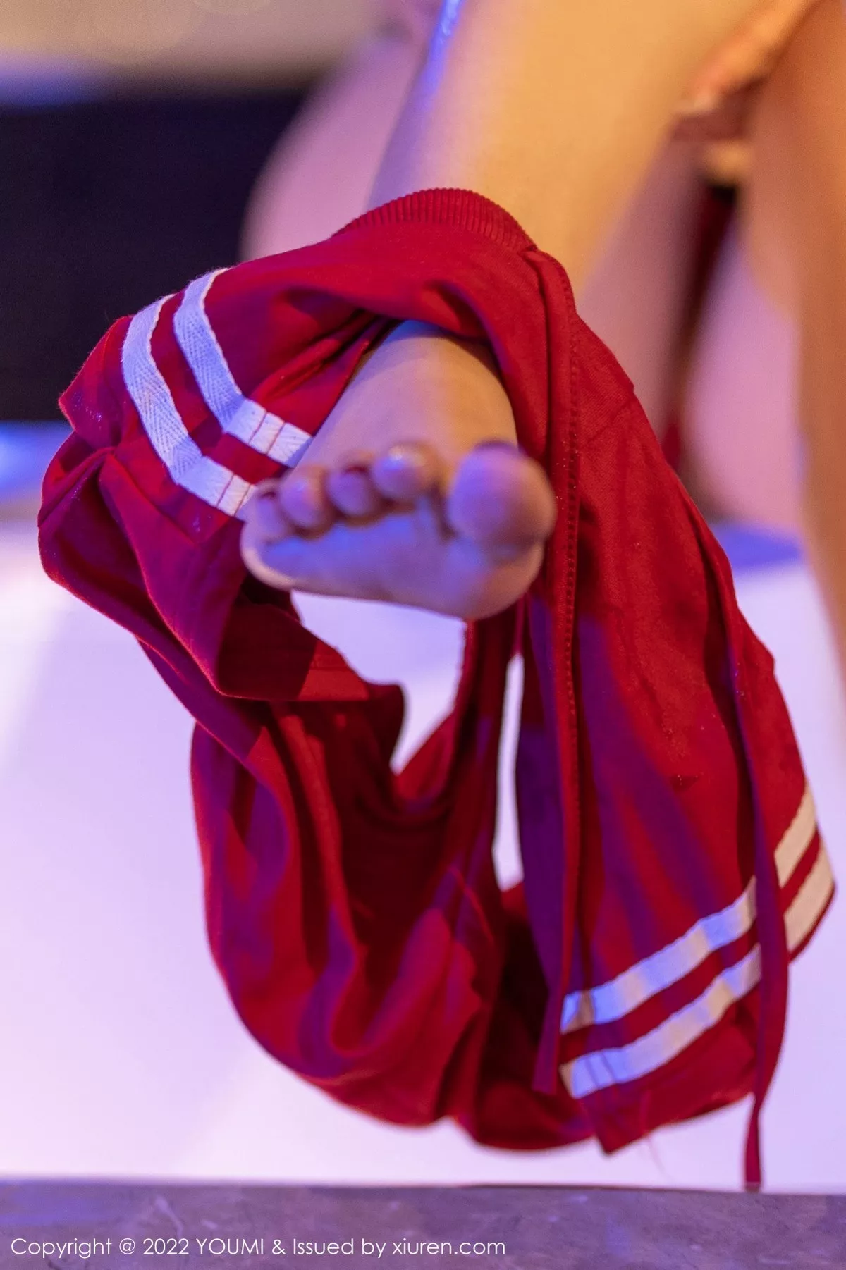 秀人集.com_[YouMi尤蜜荟]Vol.836_模特张思允Nice私房浴室脱性感红色运动服秀丰满身材诱惑写真95P