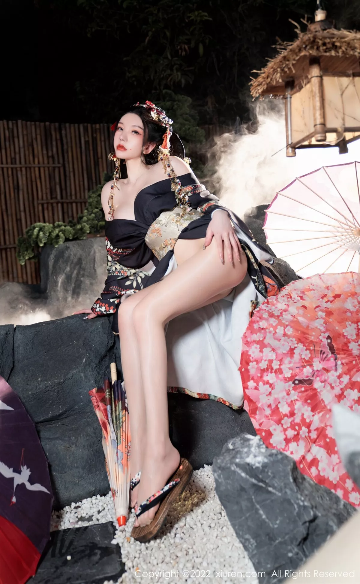 秀人集.com_[XiuRen秀人网]No.5537_女神周于希Sally宽衣解带主题日系风脱和服露翘臀美腿诱惑写真80P