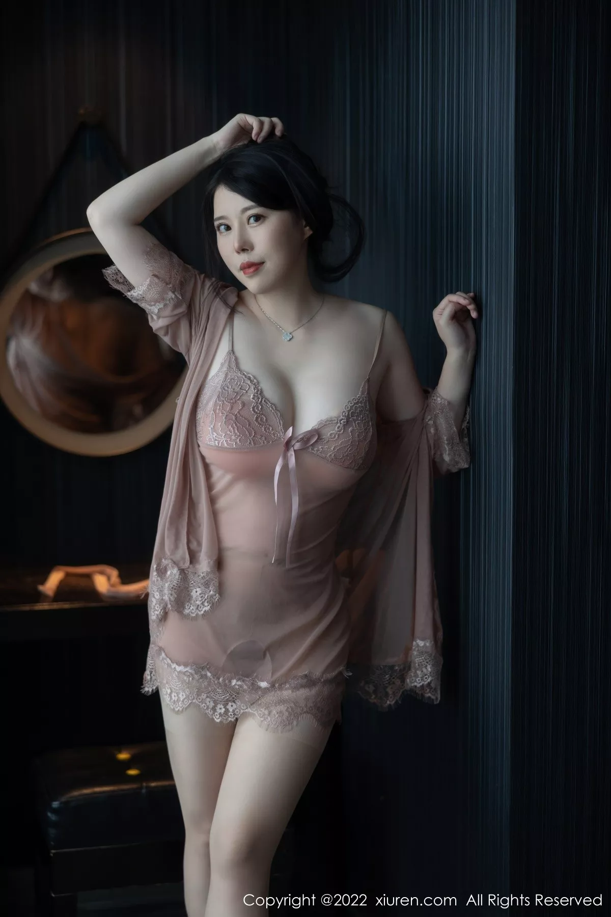 秀人集.com_[XiuRen秀人网]No.5641_模特白茹雪性感浅色薄纱睡衣服配超薄肉丝秀惹火身材诱惑写真75P