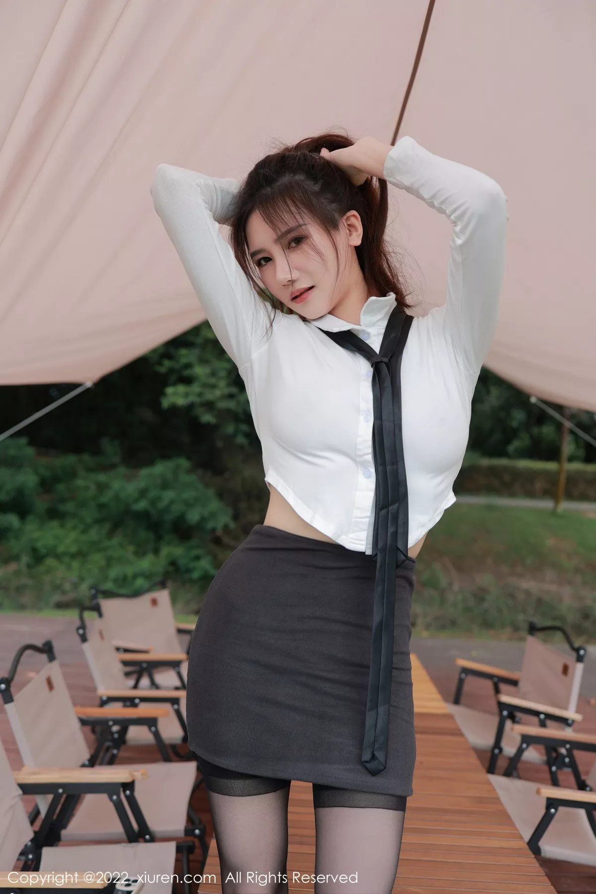 秀人集.com_[XiuRen秀人网]No.5703_模特古月小同学性感白T配短深灰裙露超薄黑丝秀美腿诱惑写真68P