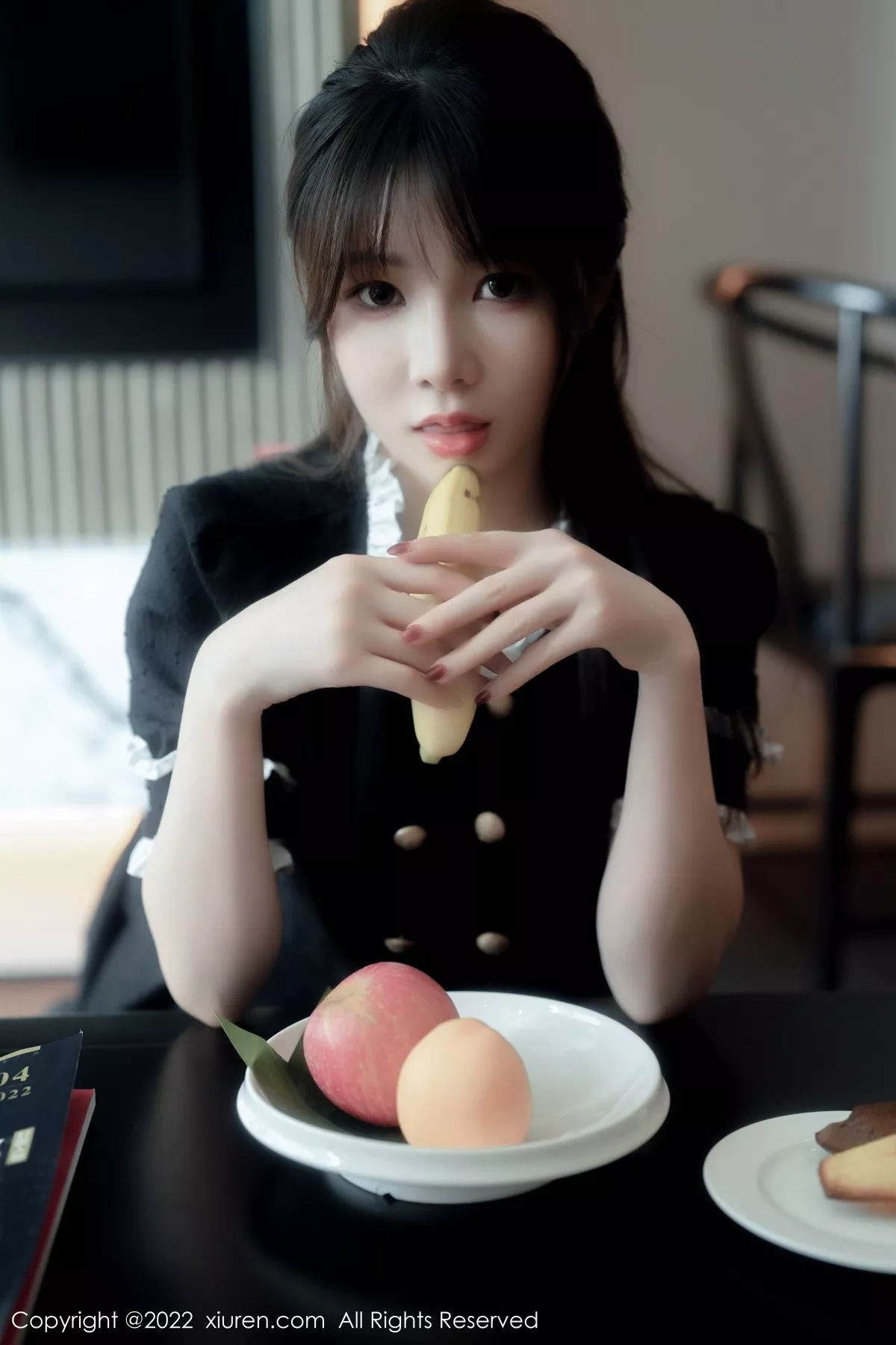 秀人集.com_[XiuRen秀人网]No.5626_模特婠婠么脱黑色短款连衣裙露性感黑色内衣秀曼妙身材诱惑写真64P