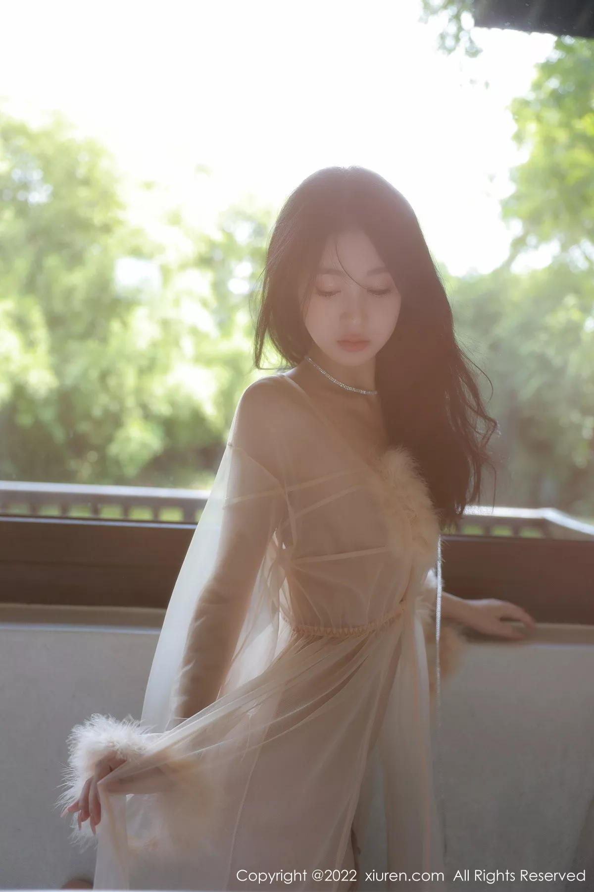 秀人集.com_[XiuRen秀人网]No.5796_模特谢晚晚浅色薄纱轻透情趣服配超薄肉丝秀惹火身材诱惑写真58P