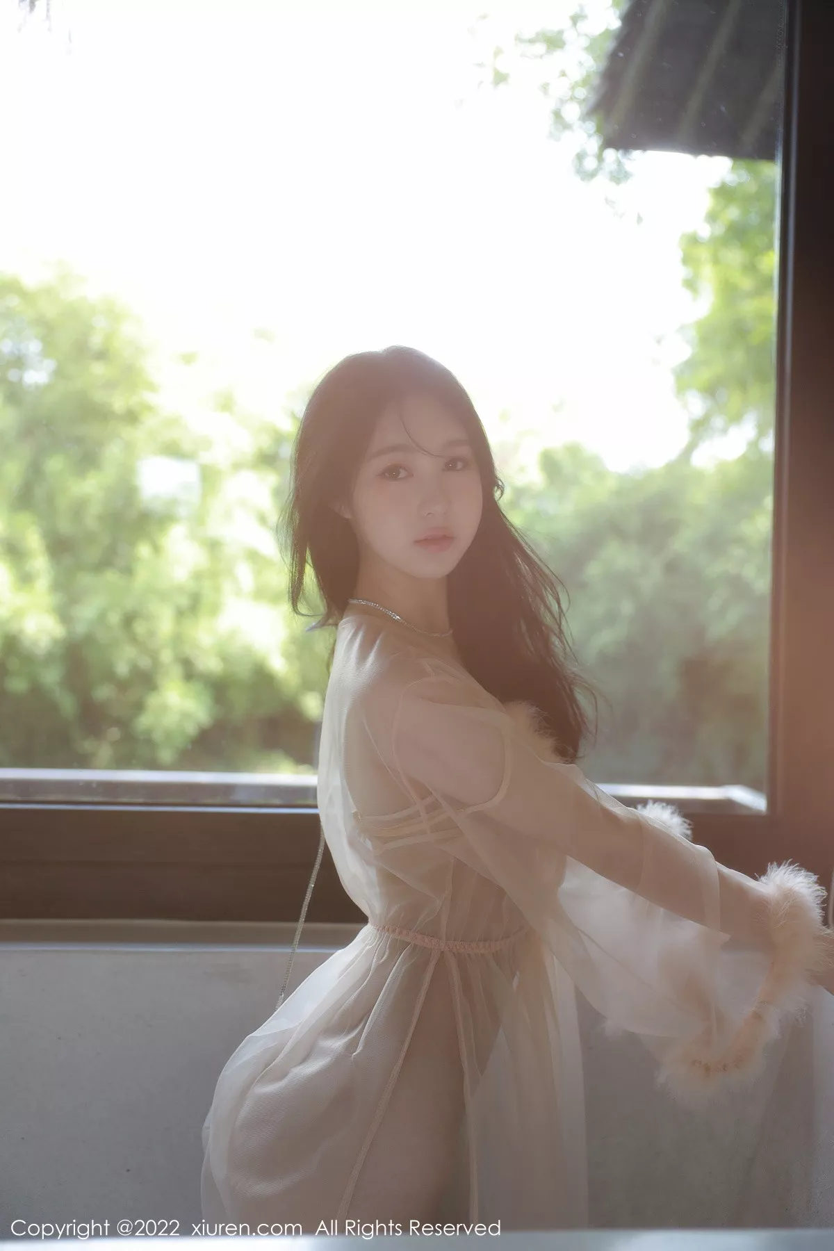 秀人集.com_[XiuRen秀人网]No.5796_模特谢晚晚浅色薄纱轻透情趣服配超薄肉丝秀惹火身材诱惑写真58P
