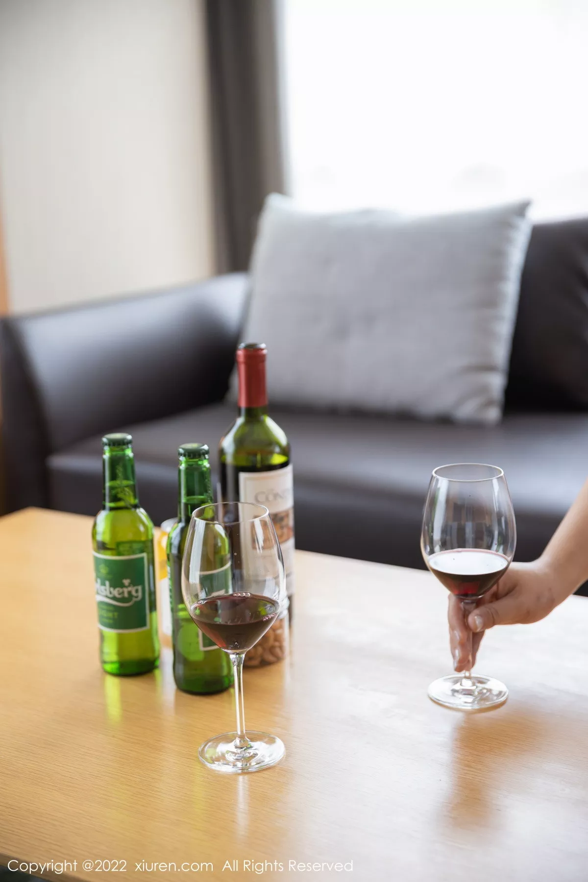 秀人集.com_[XiuRen秀人网]No.5854_模特唐安琪应酬拍摄主题淡蓝上衣配白短裙露开档肉丝诱惑写真86P