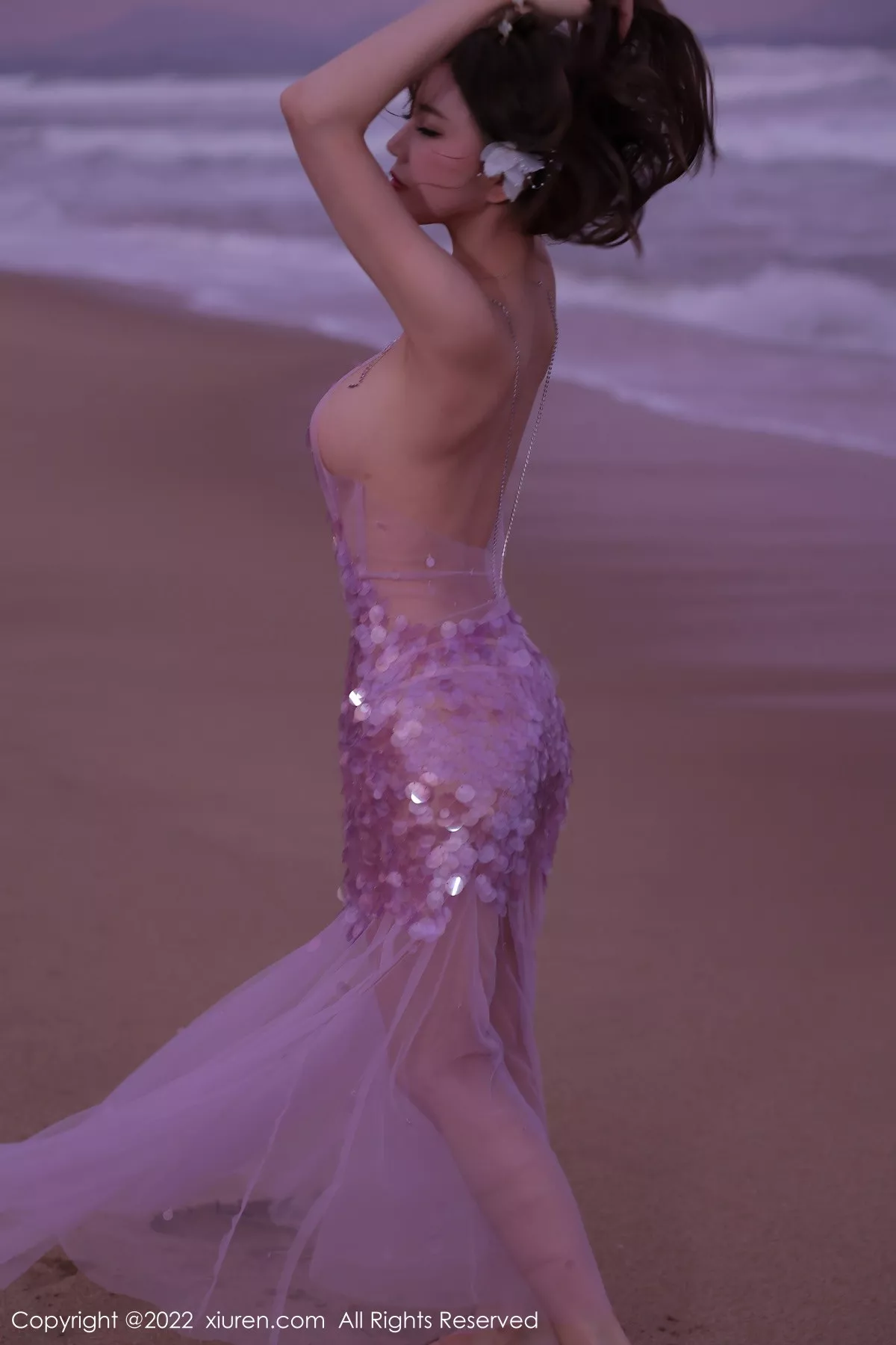 秀人集.com_[XiuRen秀人网]No.5890_模特tina_甜仔海南旅拍沙滩场景粉色真空裙秀凹凸身材诱惑写真53P