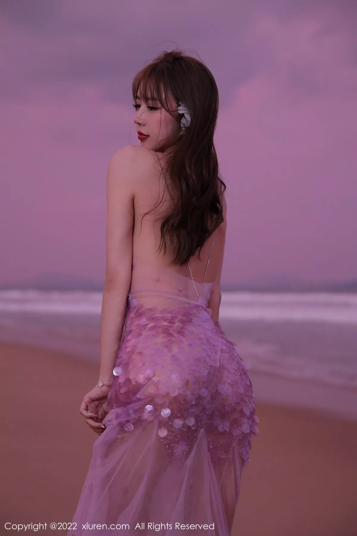 秀人集.com_[XiuRen秀人网]No.5890_模特tina_甜仔海南旅拍沙滩场景粉色真空裙秀凹凸身材诱惑写真53P