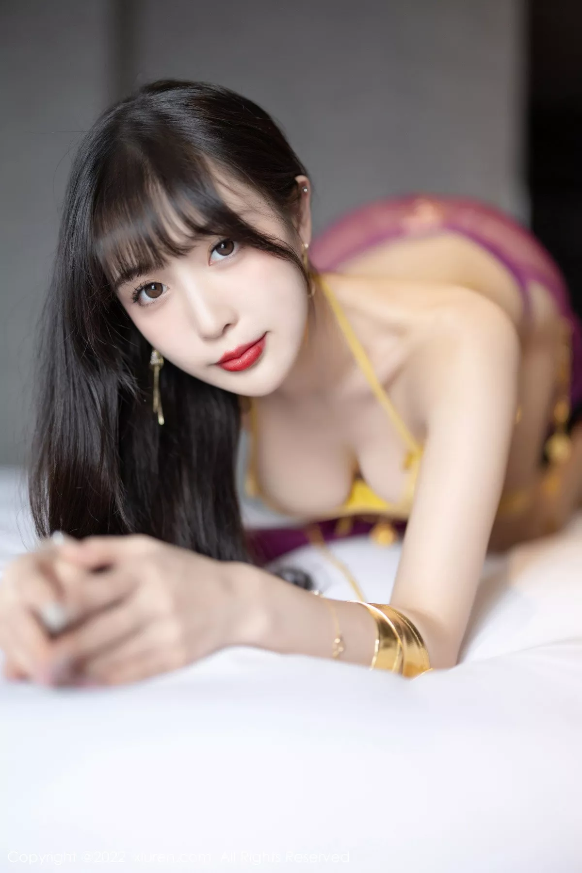 秀人集.com_[XiuRen秀人网]No.5901_模特林星阑私房性感红色薄纱配金色比基尼秀曼妙身姿诱惑写真71P