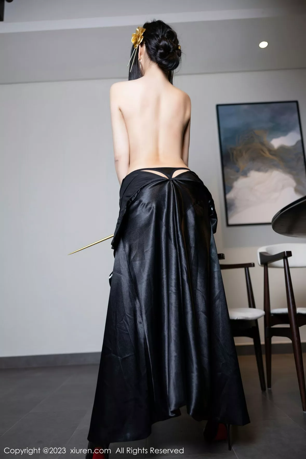 秀人集.com_[XiuRen秀人网]No.6114_女神杨晨晨Yome性感黑色服饰配魅惑黑丝秀完美身材诱惑写真83P