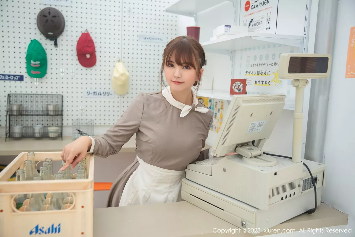 秀人集.com_[XiuRen秀人网]No.6146_模特张思允Nice职员角色扮演蕾丝薄纱内衣配无内肉丝诱惑写真80P